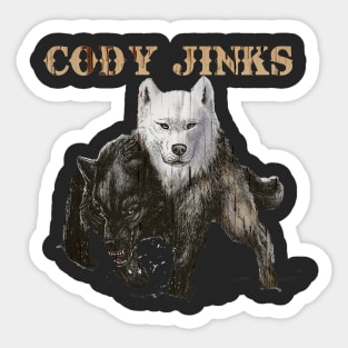 Cody Jinks (cover) vintage look Sticker